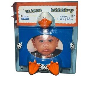 Vintage Burnes Of Boston Photo Album Huggers Duck Holds 36 4x6 Photos New Y2K